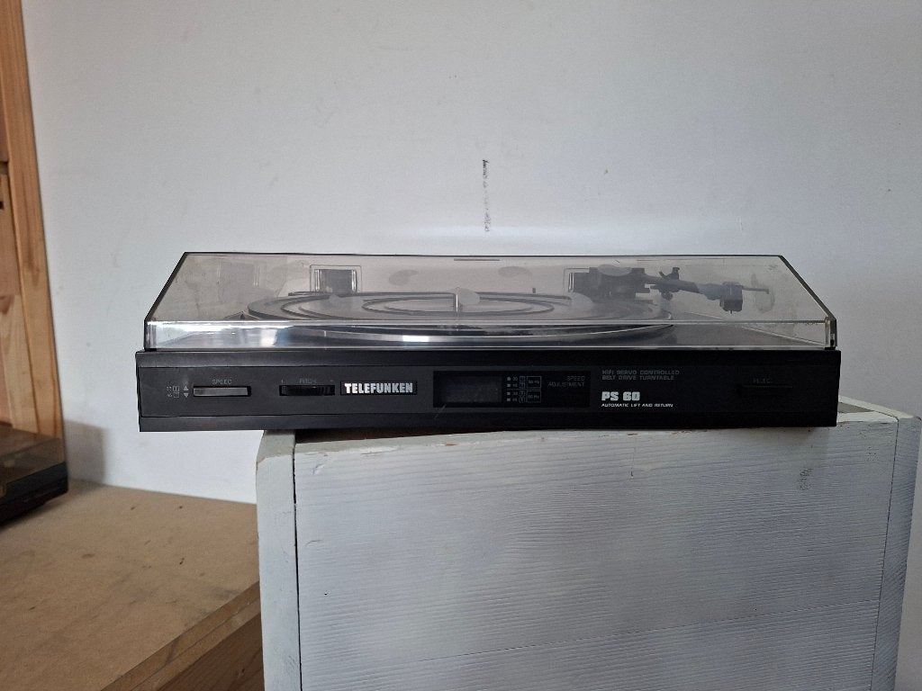 vintage platenspeler telefunken top staat, Ophalen of Verzenden, Zo goed als nieuw, Overige merken, Automatisch