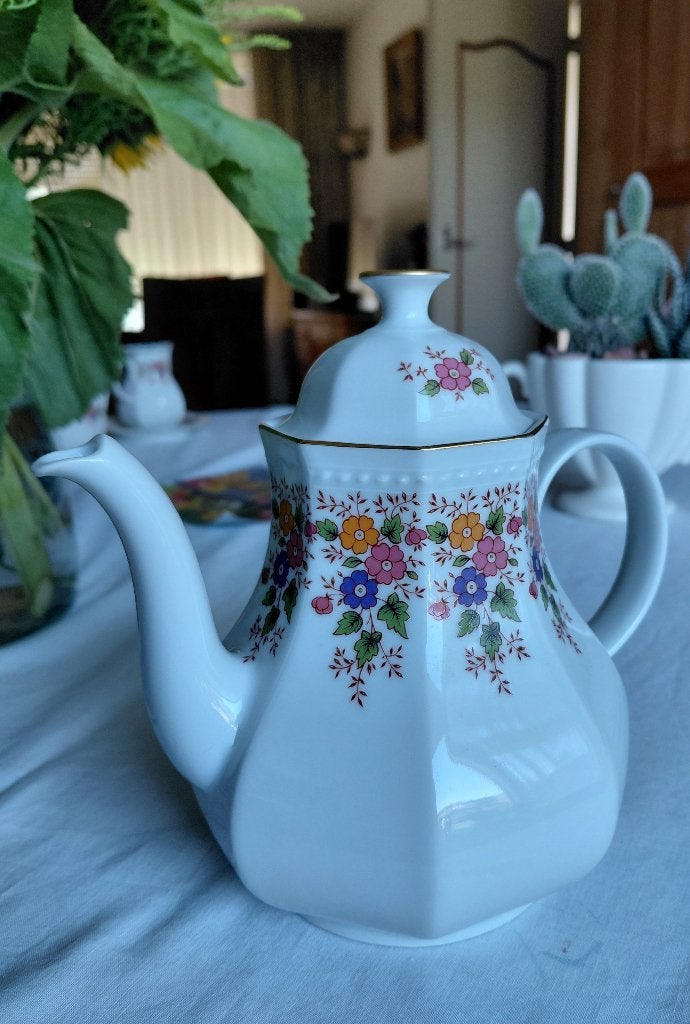 Theepot Bavaria Schirnding, Vintage, Ophalen of Verzenden, Zo goed als nieuw, Theepot