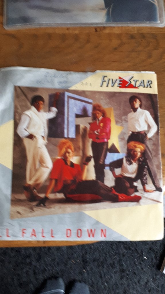 5 star - all fall down   a, Gebruikt, 7 inch, Ophalen of Verzenden, Pop