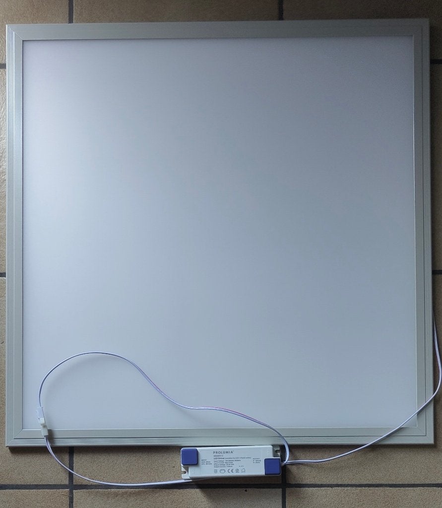4x LED panel 60x60 3000K 42W 4200Lm NIEUW!, Ophalen, Kunststof, Overige stijlen, Inclusief lichtbron