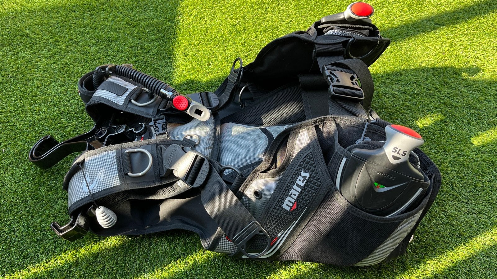Mares Dragon SLS BCD - Maat M en S - Zo goed als nieuw, Watersport en Boten, Duiken, Ophalen, Zo goed als nieuw, Trimvest of Wing