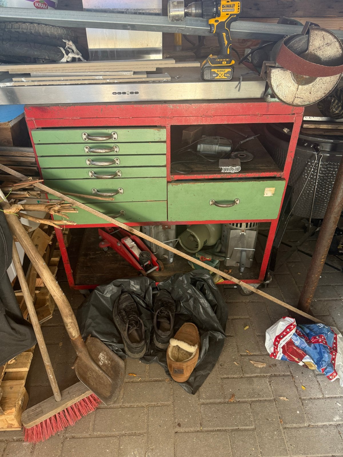 Werktafel, Ophalen, Gebruikt