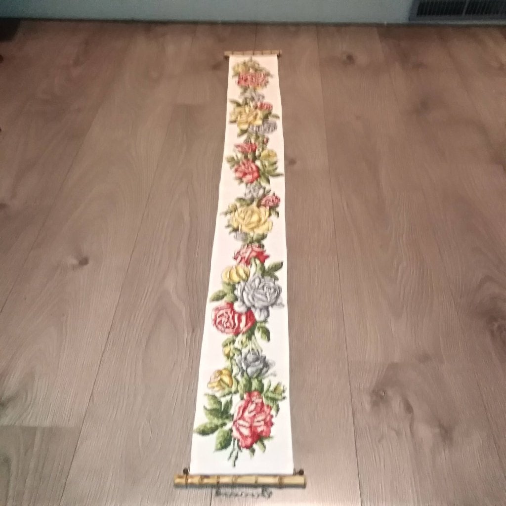 Schellekoord met rozen, Huis en Inrichting, Ophalen, Gebruikt, 123 cm, 14 cm