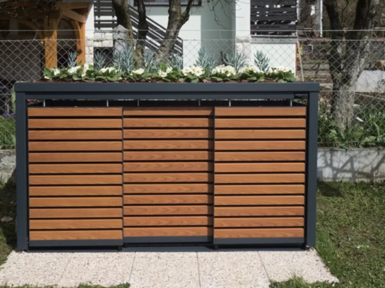 Kliko ombouw  styleout Linis, Ophalen, Zo goed als nieuw, Metaal, Containerberging