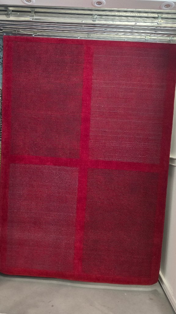 karpet, Ophalen, 150 tot 200 cm, Rechthoekig, Rood