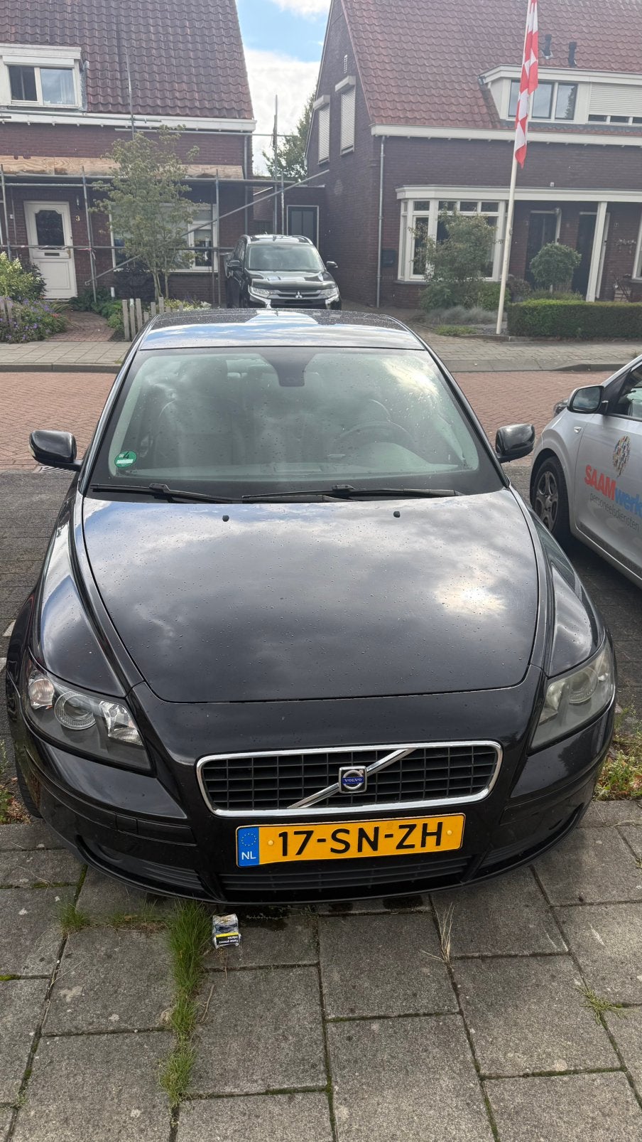 Volvo S40 1.8 2006 Zwart, Auto's, Volvo, Voorwielaandrijving, 125 pk, Zwart, 4 cilinders