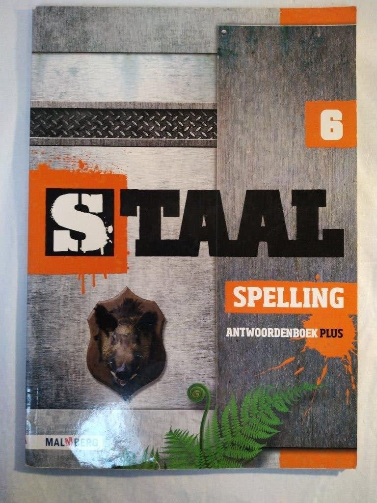 Staal  Spelling Antwoordenboek Plus - Groep 6 - NIEUW., Ophalen of Verzenden, Zo goed als nieuw, Overige niveaus, Nederlands