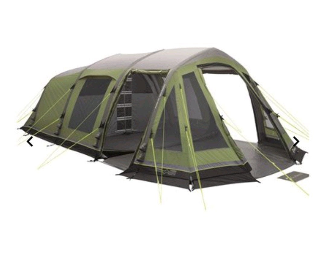 Outwell opblaasbare tent voor 5 personen met stahoogte, Ophalen, Zo goed als nieuw, Tot en met 5