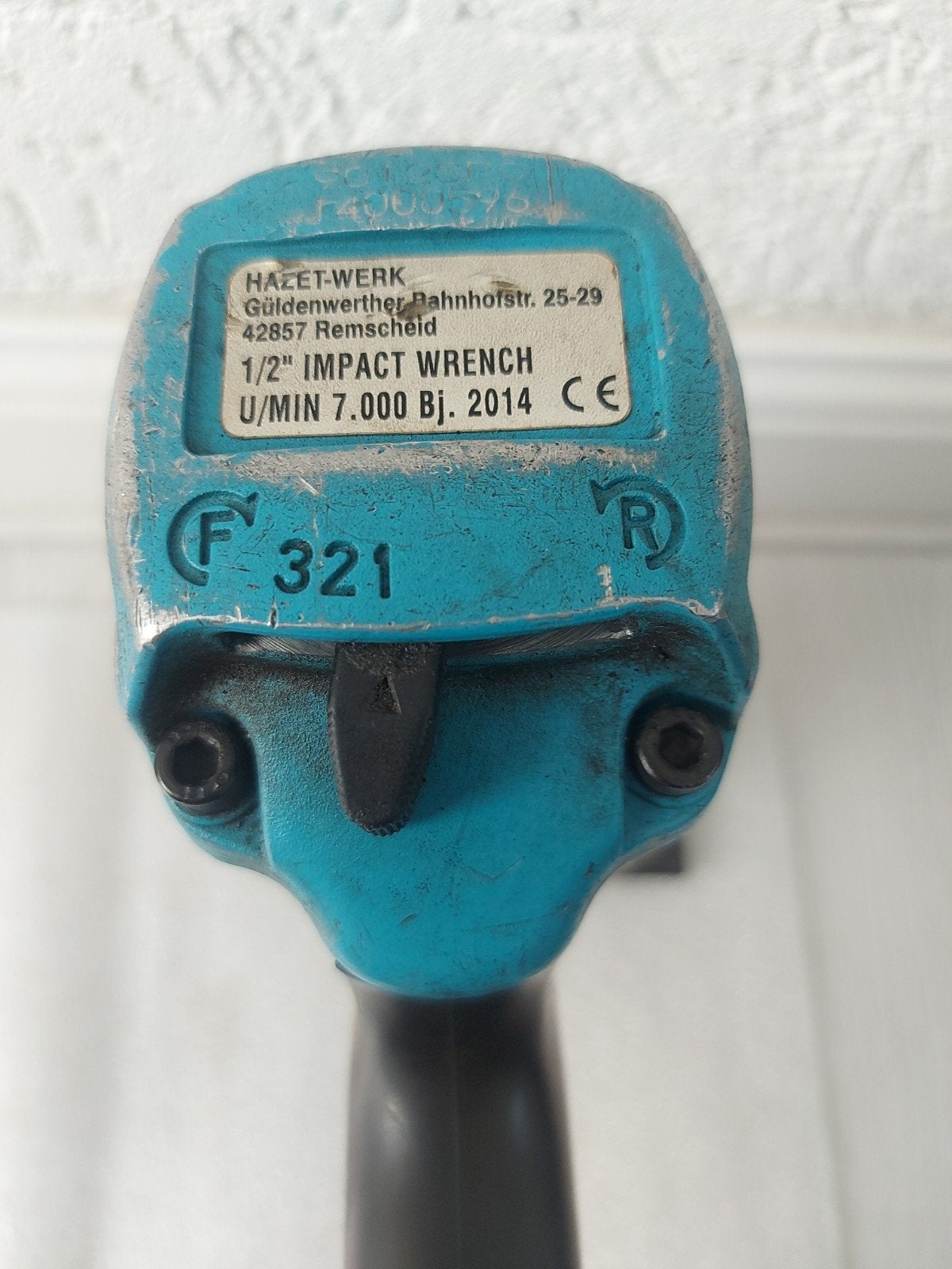 Hazet Luchtsleutel 1/2" Impact Wrench - Bj. 2014, Ophalen of Verzenden, Gebruikt