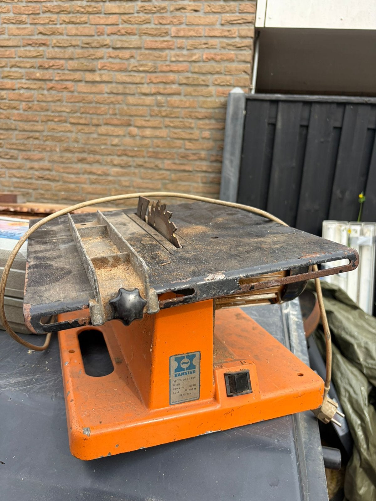 Hanning TK 20S elektrische zaag, Ophalen of Verzenden