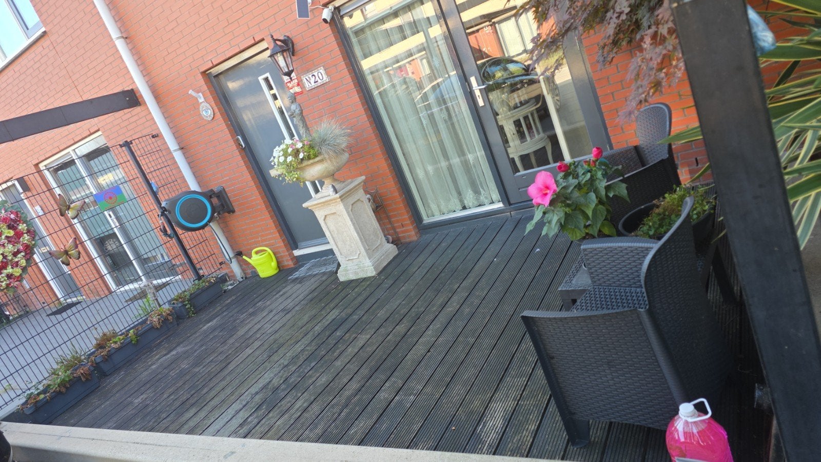Hardhouten vlonder 3x6, Tuin en Terras, Ophalen of Verzenden, Gebruikt, Hout