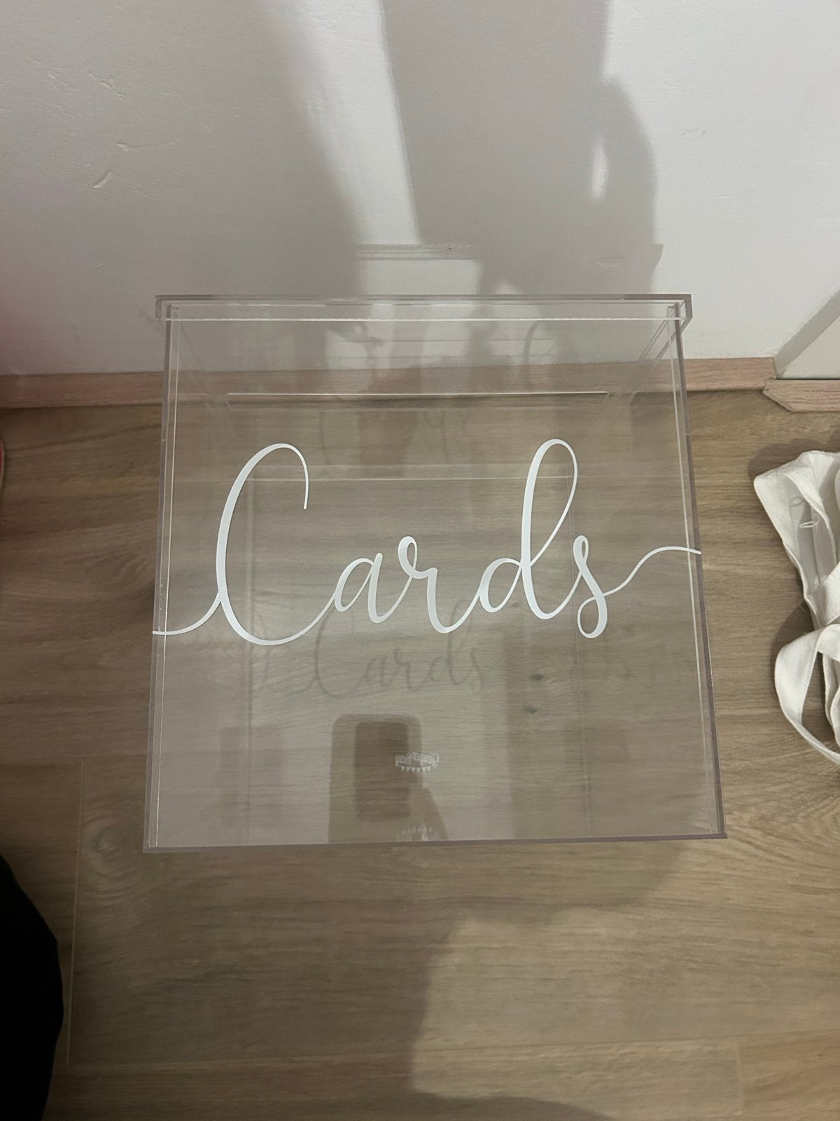 GingerRay Enveloppendoos 'Cards' - Bruiloft, Ophalen of Verzenden, Zo goed als nieuw, Versiering, Geboorte of Huwelijk