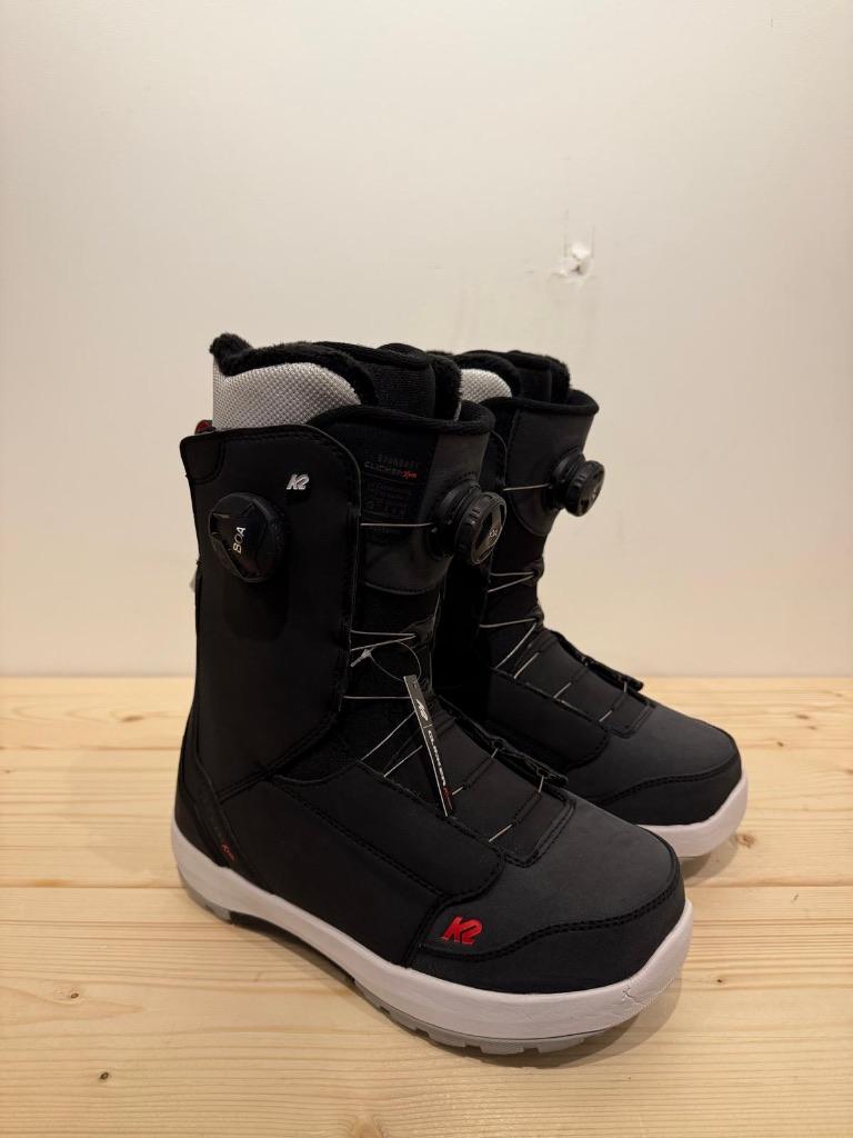 K2 Boundary Snowboardschoen + Clicker binding US 8/EU40.5/41, Sport en Fitness, Snowboarden, Bellevue USA, Schoenen, Nieuw, Ophalen of Verzenden