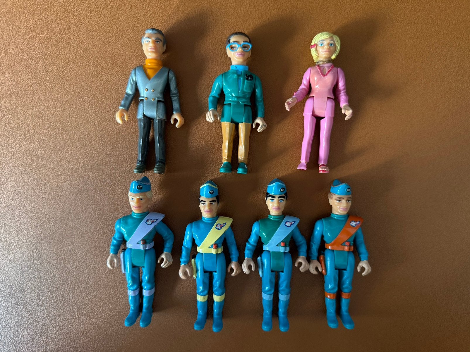 Thunderbirds actiefiguren, Ophalen, Gebruikt