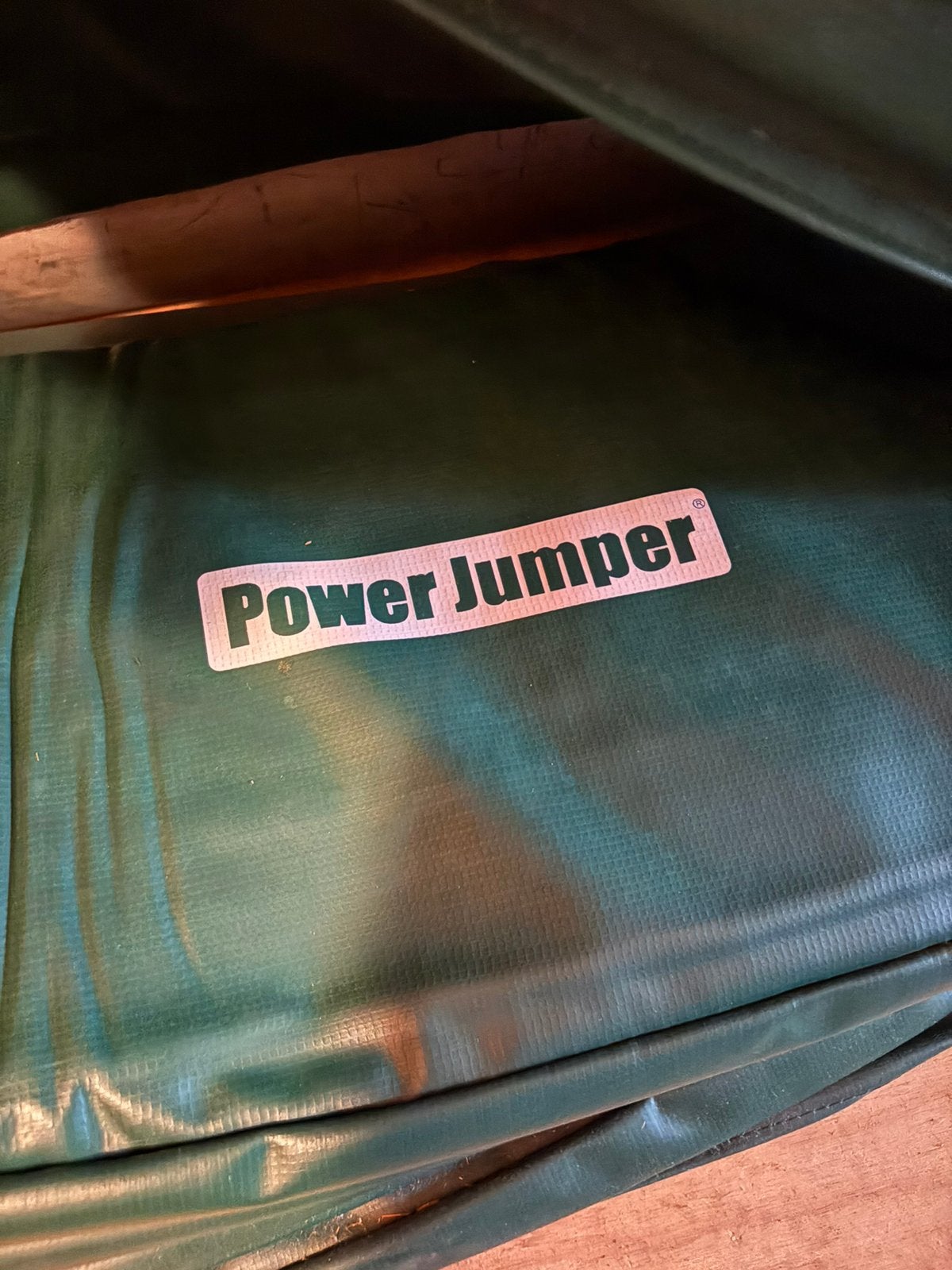 Beschermrand trampoline zwaar uitgevoerd PVC +-  4,5m dia, Ophalen, Gebruikt