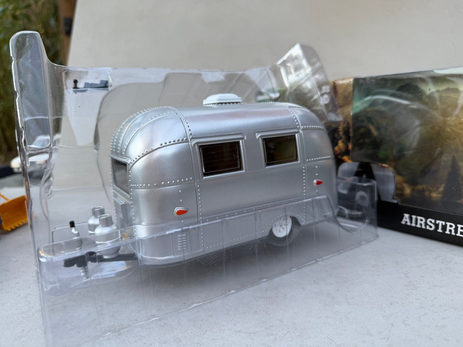 1/24 greenlicht metal airstream 16 Bambi caravan l e.d. va-1, Ophalen of Verzenden, Nieuw, Bus of Vrachtwagen, Overige merken