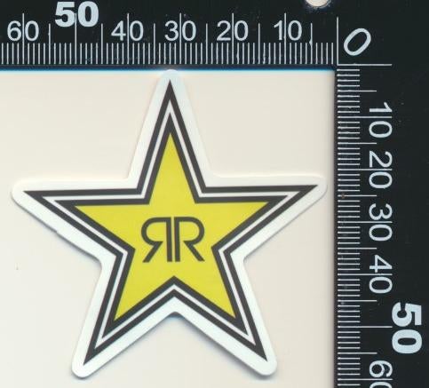 Sticker: Rockstar, Ophalen of Verzenden, Zo goed als nieuw, Auto of Motor