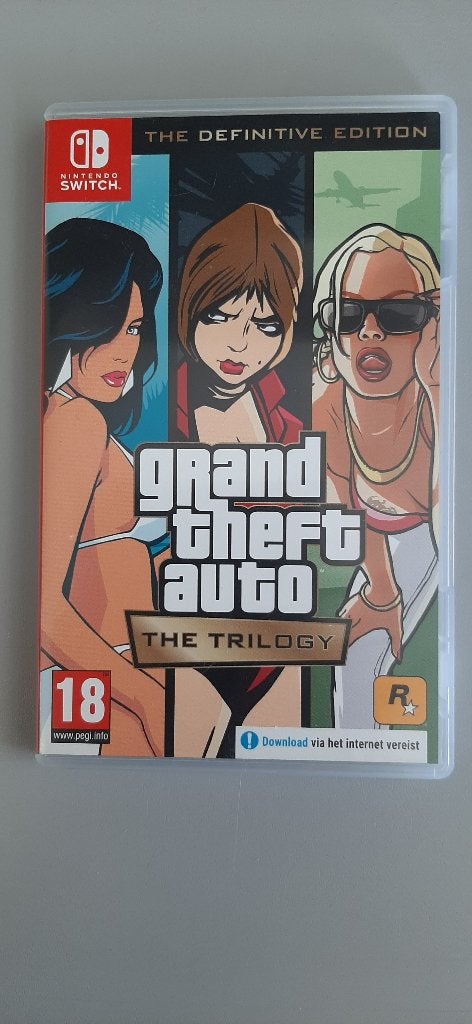 grand theft auto the trilogy, Spelcomputers en Games, Games | Nintendo Switch, Avontuur en Actie, Vanaf 18 jaar, Verzenden, 1 speler