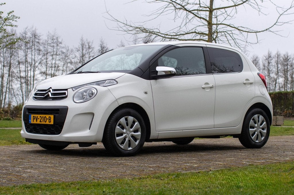 Citroen C1 1.0 e-VTi Feel 82.900 km +NAP NL-auto, Stof, Gebruikt, Euro 6, C1