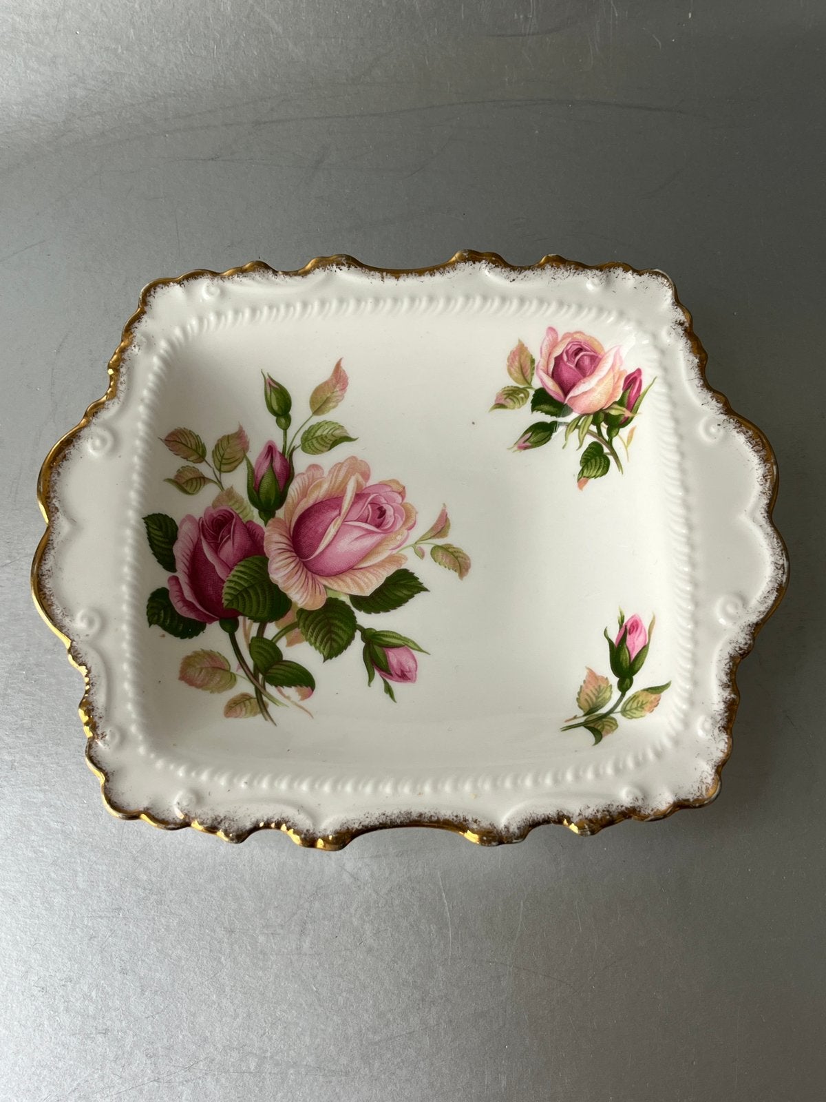 Royal Albert porseleinen schaaltje : Anniversary Rose ⭐️, Ophalen of Verzenden
