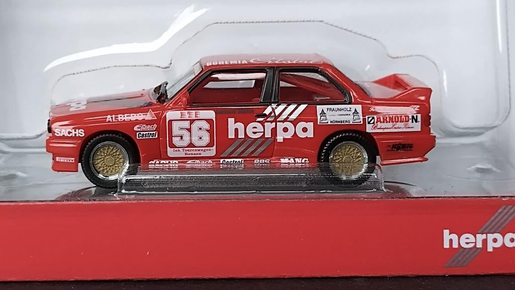 BMW M3 e30 Touring wagen DTM 1:87 H0 Herpa Pol, Hobby en Vrije tijd, Modelauto's | 1:87, Auto, Verzenden, Cars@herpa.de, Nieuw