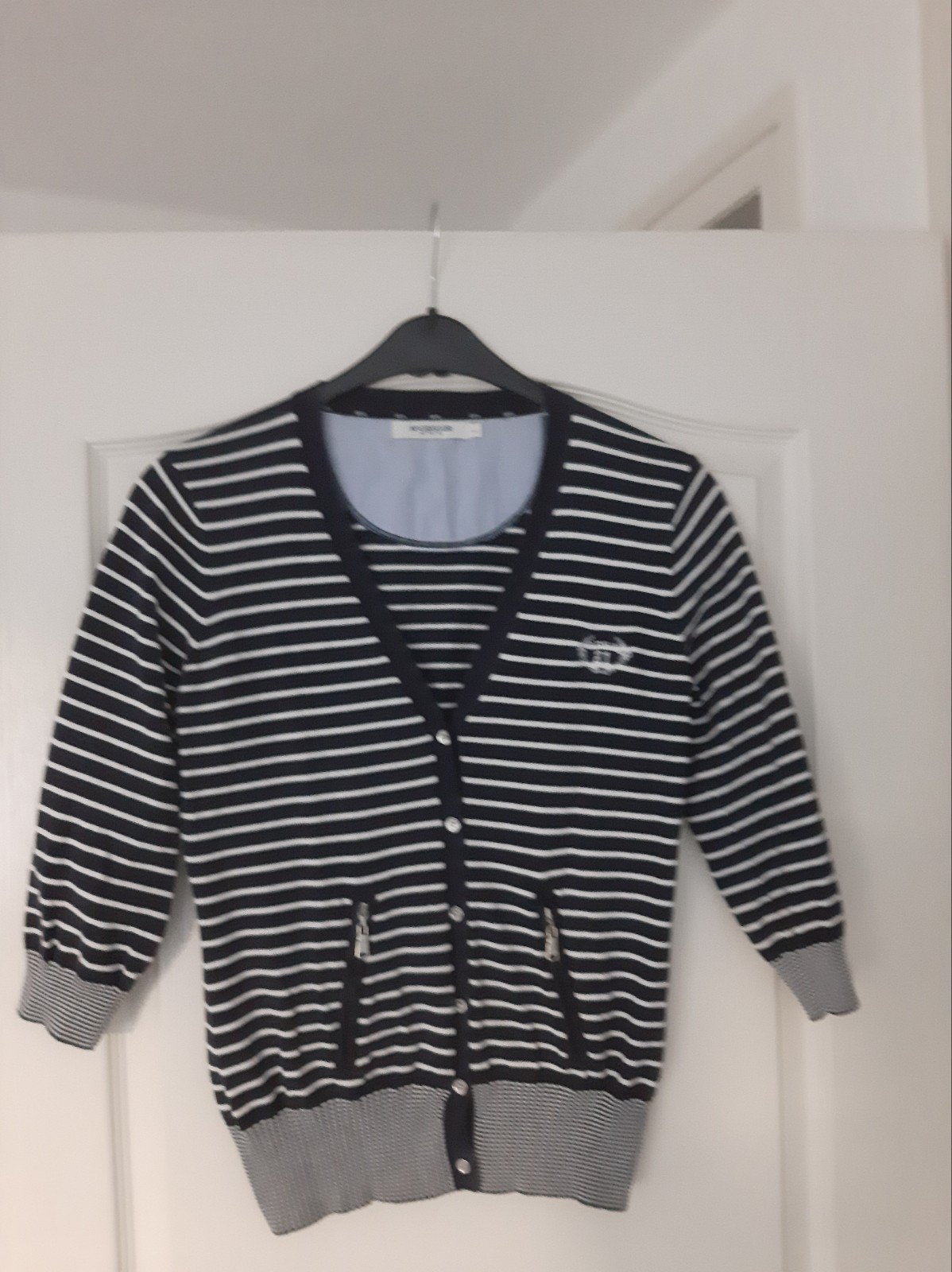 McGregor Gestreept Vest Maat L, Kleding | Dames, McGregor, Blauw, Maat 42/44 (L), Ophalen of Verzenden