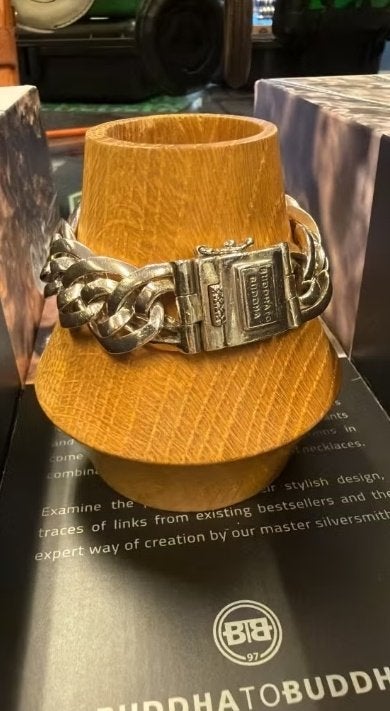 BUDDHA TO BUDDHA ARMBAND TYPE 211 E NATHALIE SMALL € 249,95, Ophalen of Verzenden, Zo goed als nieuw, Zilver, Zilver