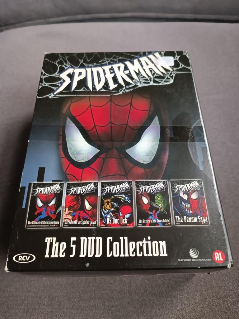 Spider-Man - 5 dvd box, Vanaf 12 jaar, Ophalen of Verzenden, Zo goed als nieuw, Amerikaans