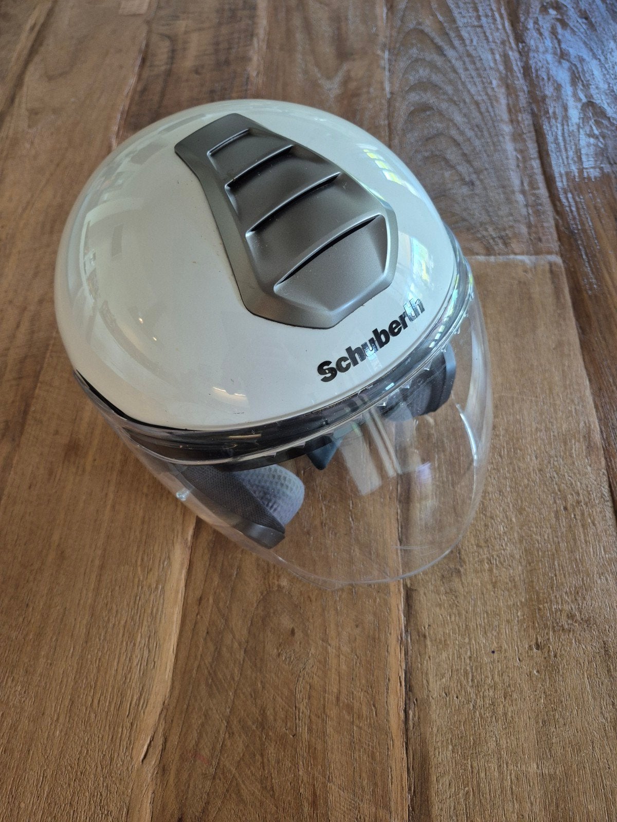 Schuberth M1 Motorhelm - Jethelm, Motoren, Overige merken, Jethelm, Ophalen of Verzenden, L