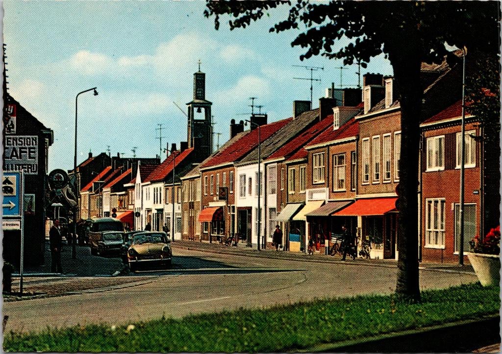 Breskens - Dorpsstraat, Verzenden, 1960 tot 1980, Ongelopen, Zeeland