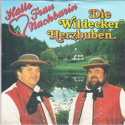 die wildecker herzbuben - hallo frau nachbarin (piraat/1990), Cd's en Dvd's, Fotohoes, Ophalen of Verzenden, Zo goed als nieuw