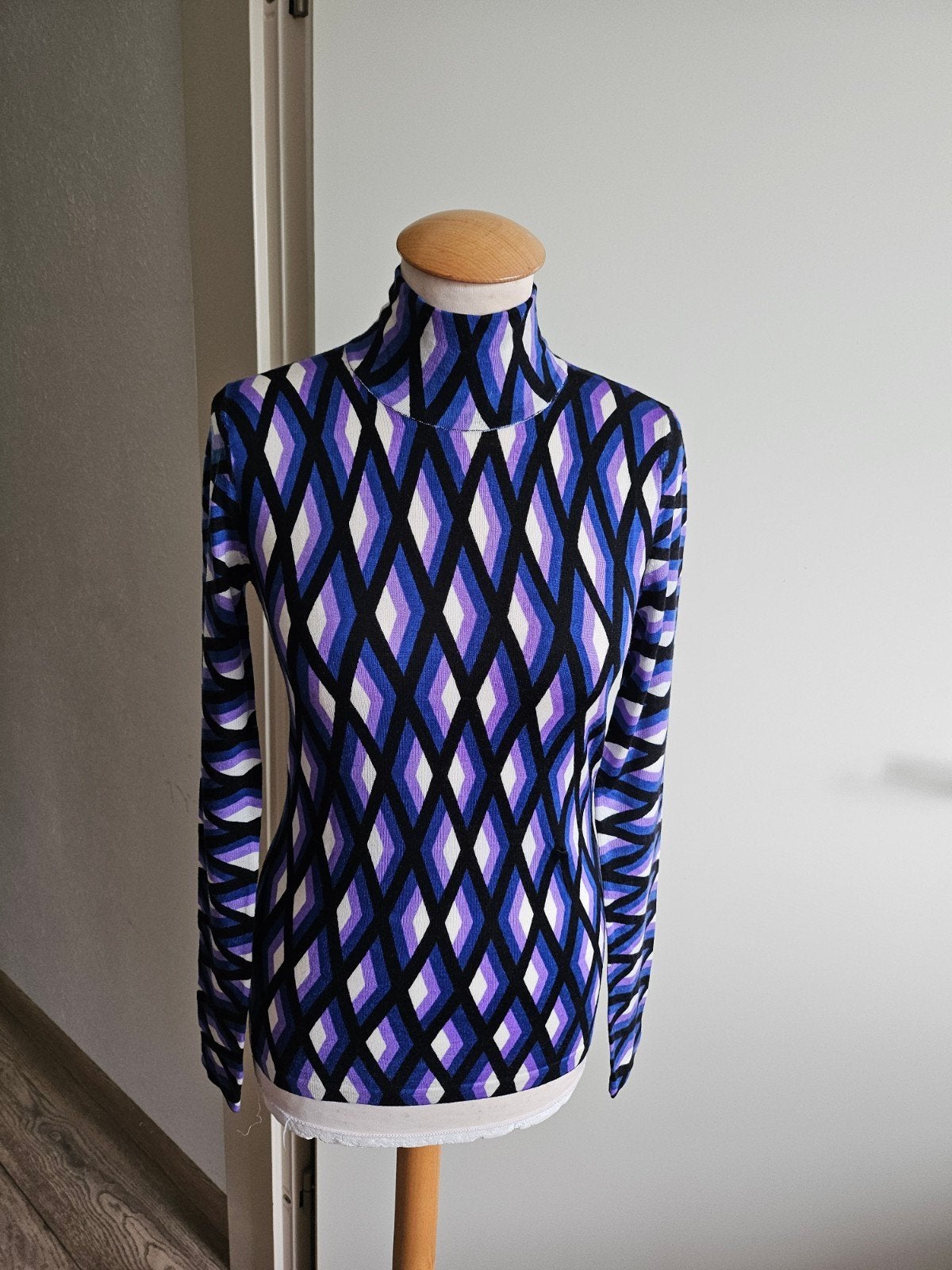 Diane von Furstenberg Trui, Paars, Nieuw, Ophalen of Verzenden, Maat 34 (XS) of kleiner