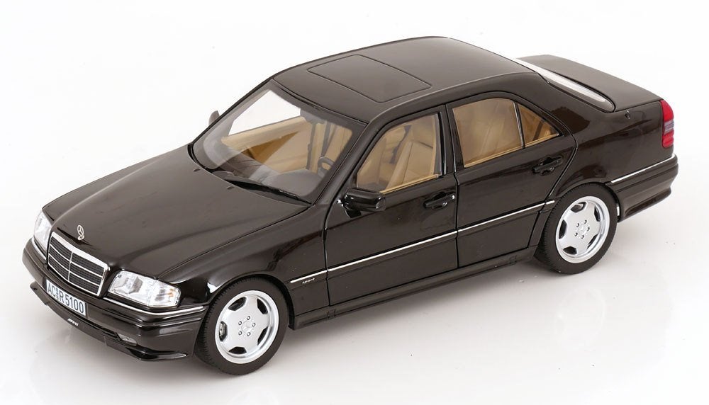 Norev 1:18 Mercedes Benz C36 AMG 1993 Obsidian Black metalli