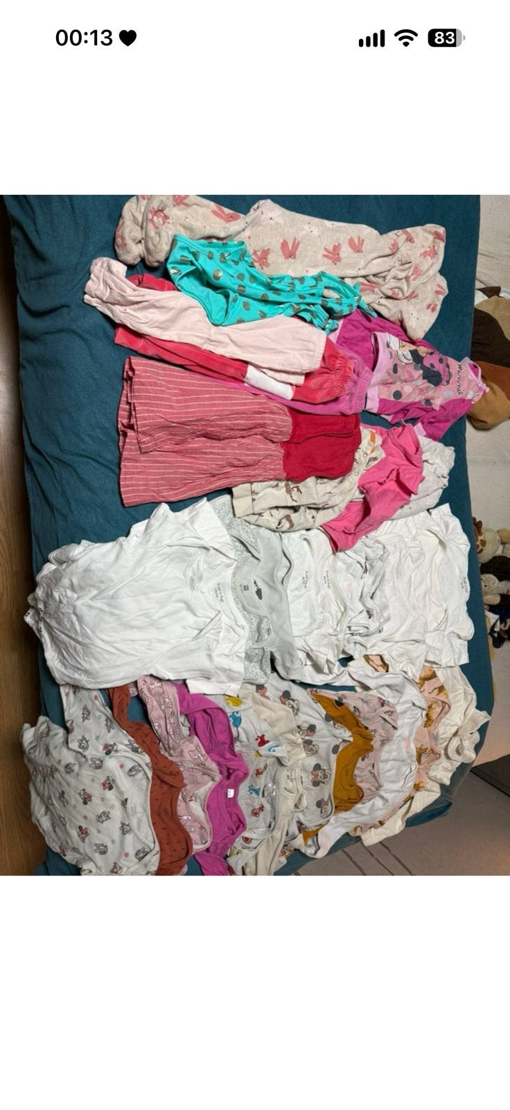 Pakket baby kleding, Ophalen, Zo goed als nieuw, Wit, Meisje