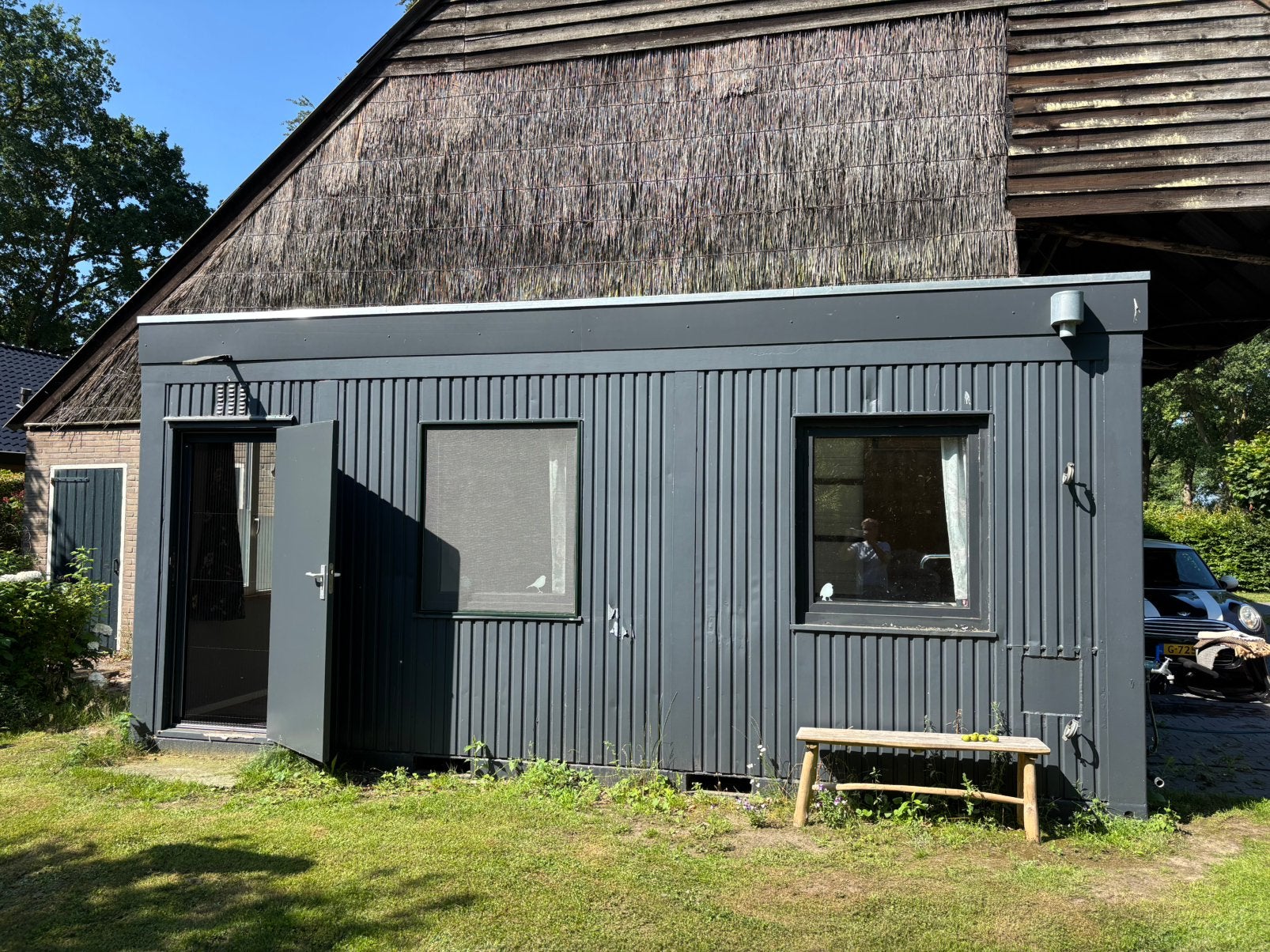 Tiny house gastenverblijf kantoor, Huizen en Kamers, Recreatiewoningen te koop, Chalet, Verkoop zonder makelaar, Drenthe