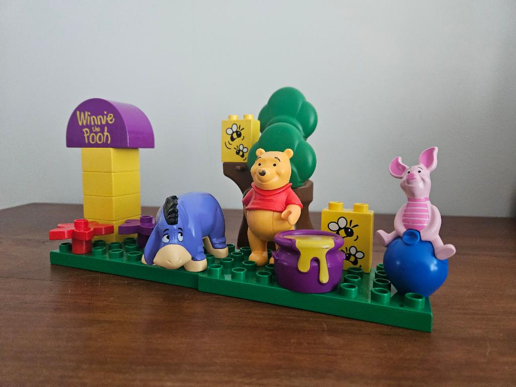 Duplo Winnie the Pooh set € 10, Ophalen of Verzenden, Zo goed als nieuw, Inclusief accessoires, Duplo
