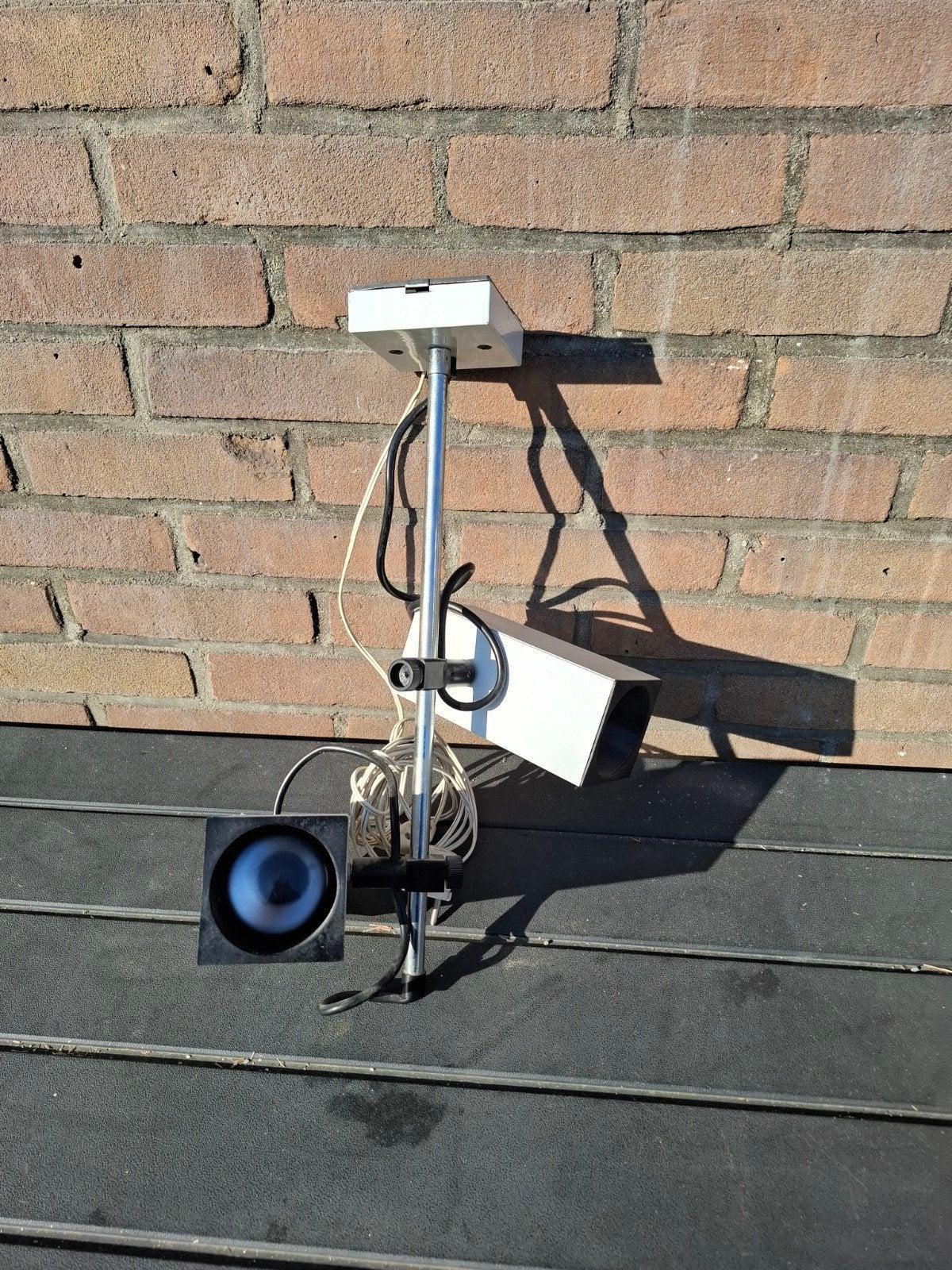 Vintage Philips hanglamp spotlamp space age tijd, Ophalen of Verzenden, Metaal