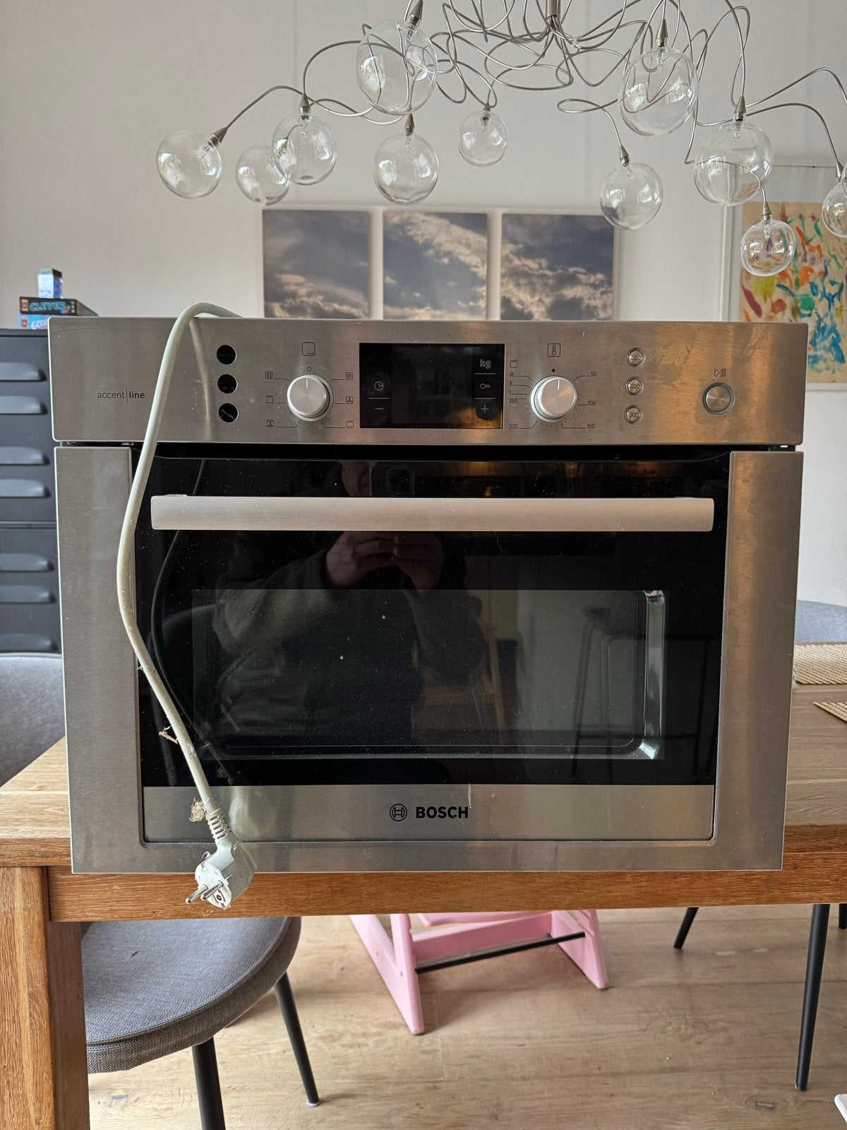 Bosch accentline combimagnetron - Magnetron defect, Witgoed en Apparatuur, Ophalen, Combimagnetron, 60 cm of meer, Grill