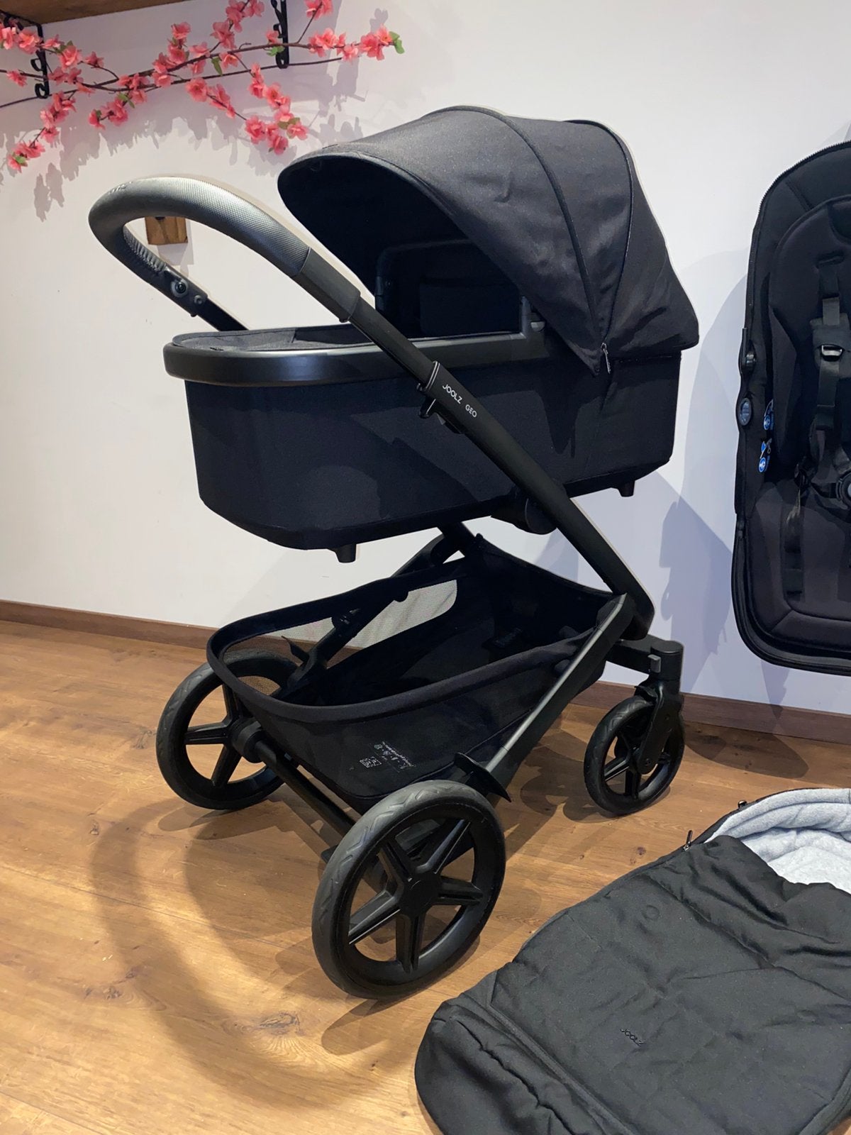 Joolz Geo3 Space Black 3in1 Kinderwagen incl. Accessoires, Ophalen, Joolz, Zo goed als nieuw, Eikenlaan 76 Spijkenisse