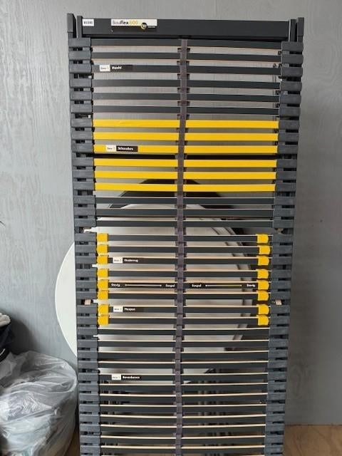 verstelbare lattenbodem 80x200, Ophalen, Eenpersoons, Zo goed als nieuw, 80 cm