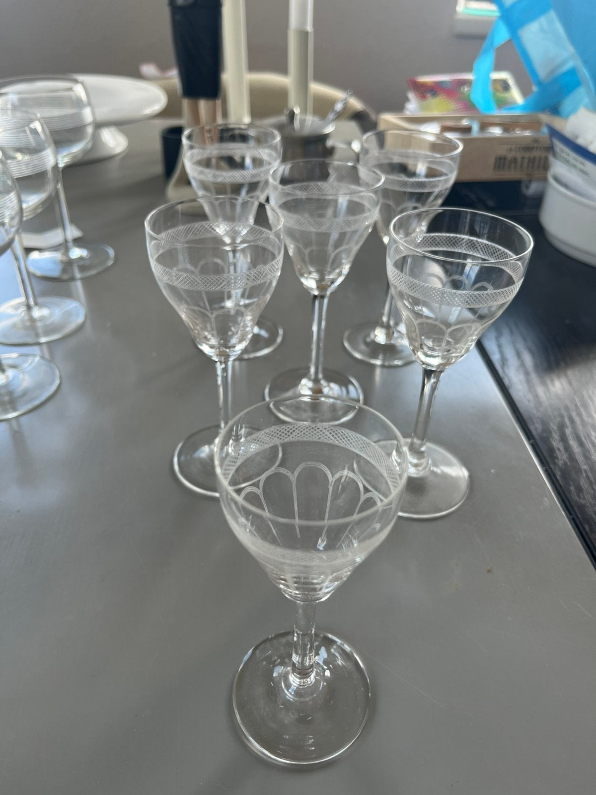Glaasjes, antiek, Ophalen, Gebruikt, Borrel- of Shotglas