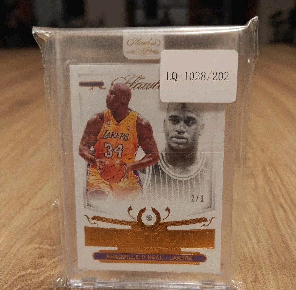 2020-21 Panini Flawless Shaquille O'Neal #177 Flashbacks Bro, Ophalen of Verzenden, Nieuw, Overige onderwerpen