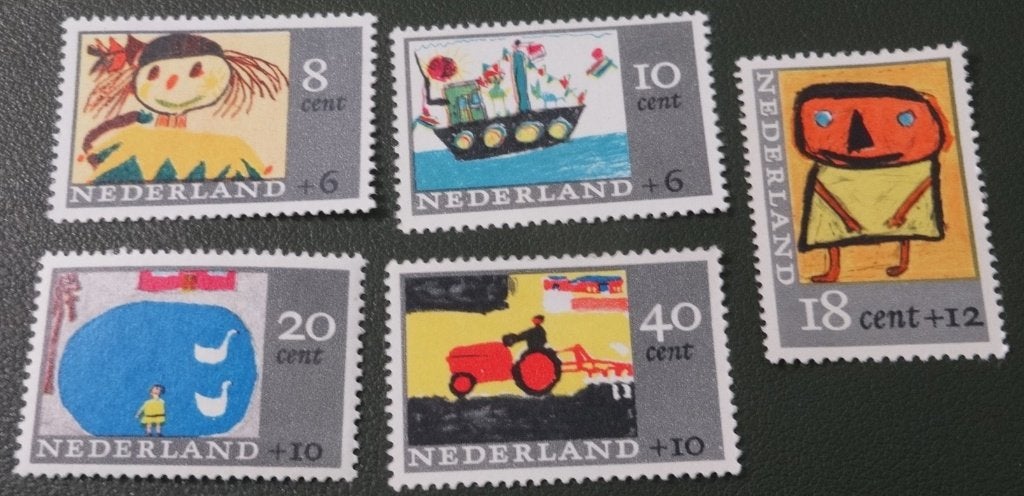 Kinderzegels - 849#853 - 1965 - serie - PNe01-15, Verzenden, Na 1940, Postfris
