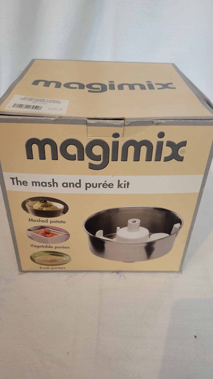 Magimix Mash & Puree Kit - Voor heerlijke purees, Witgoed en Apparatuur, Ophalen of Verzenden, Zo goed als nieuw, Vaatwasserbestendig