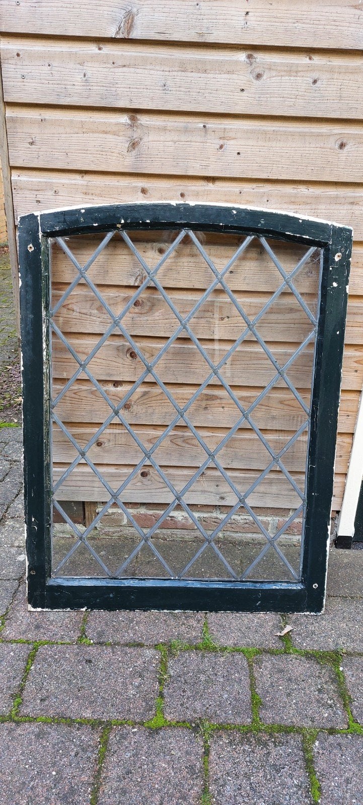 Glas in lood raam, Ophalen
