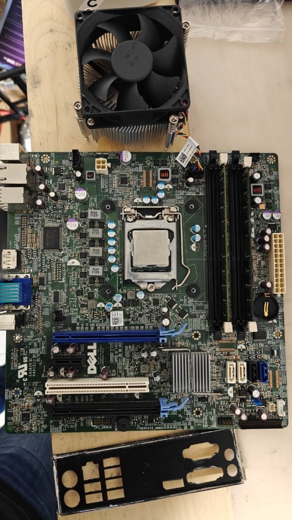 Dell PC Set: Precision T1600 + Intel core i3 + DDR3, Gebruikt, DDR3, Ophalen of Verzenden, Micro-ATX