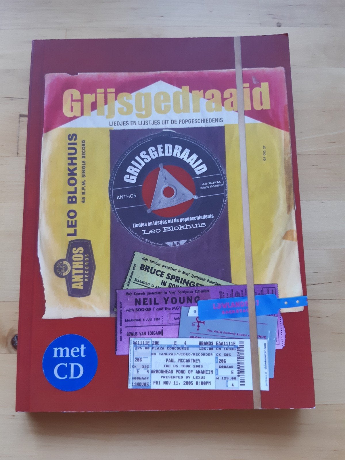 Boek Grijsgedraaid Leo Blokhuis, Ophalen of Verzenden, Artiest