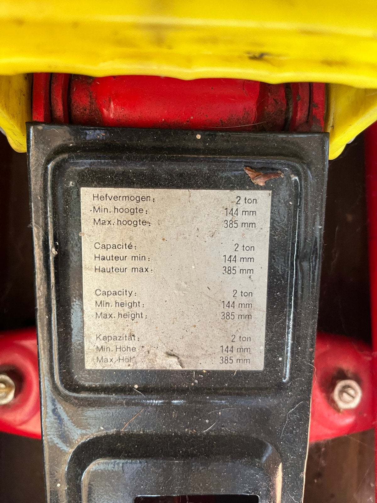 KINZO Garagekrik 2 ton - Gebruikt, Auto diversen, Krikken, Gebruikt, Garagekrik, Hydraulisch, Ophalen