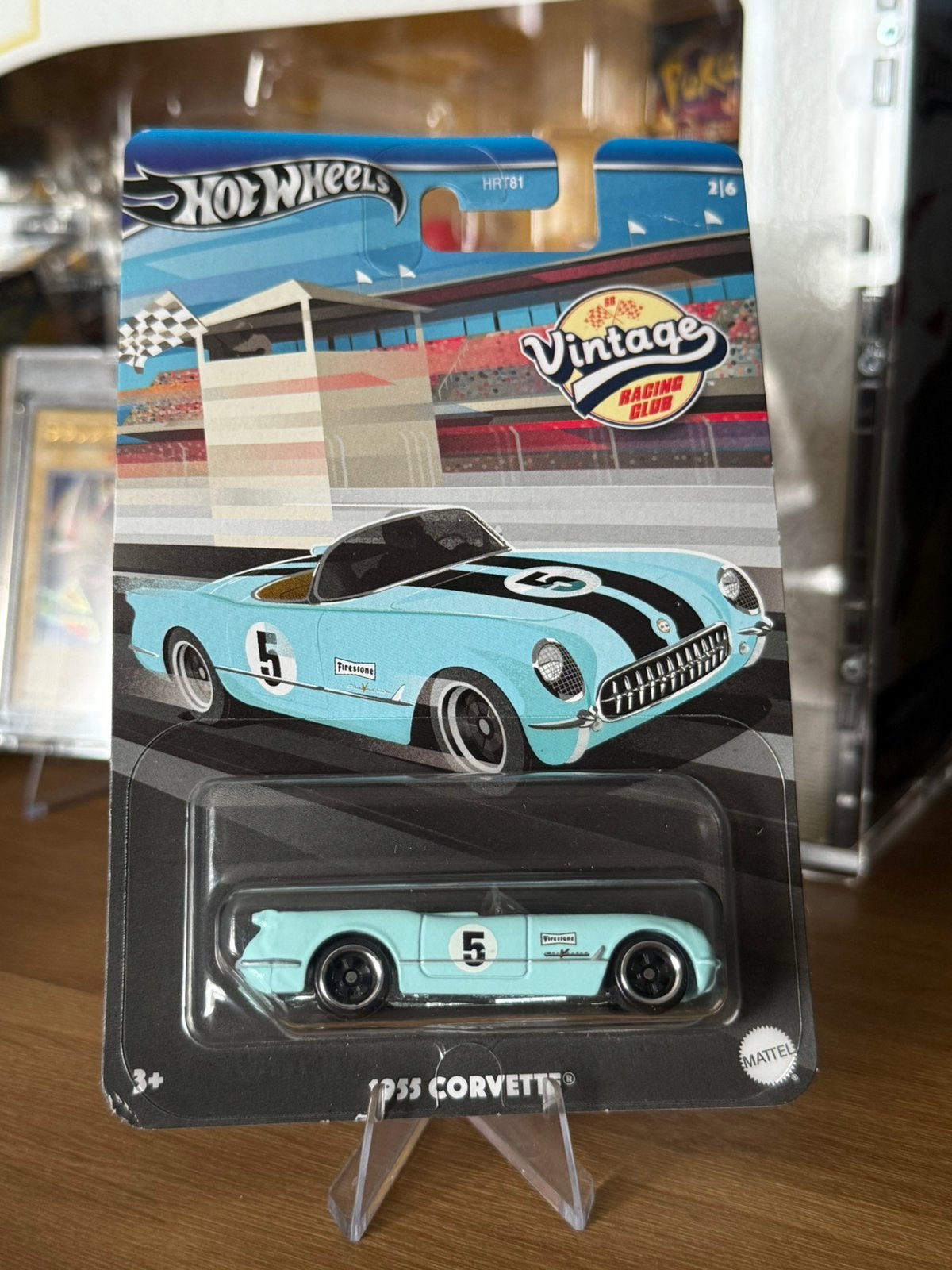 Hot Wheels - Vintage Racing Club - 1955 Corvette, Ophalen of Verzenden, Zo goed als nieuw, Auto