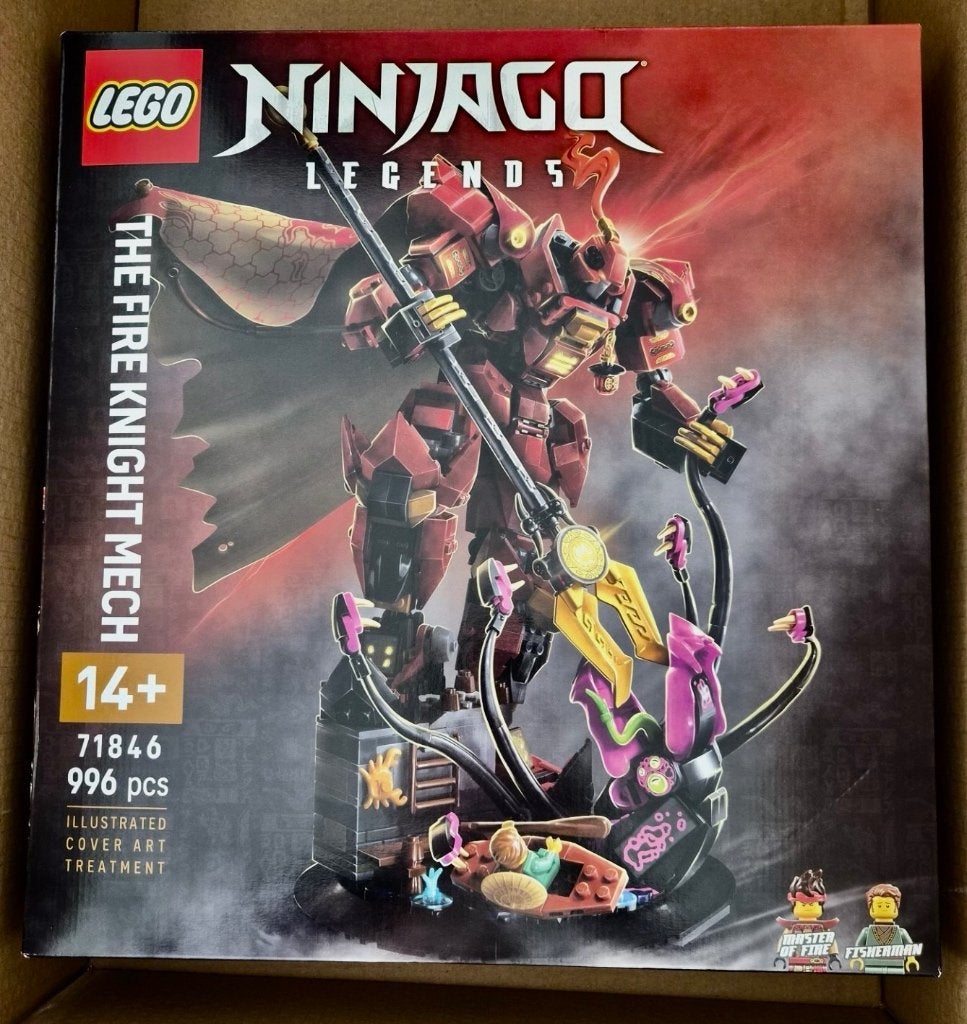 Lego Ninjago 71846 The Fire Knight Mech - Nieuw!, Lego, Nieuw, Ophalen of Verzenden, Ongeopend/sealed